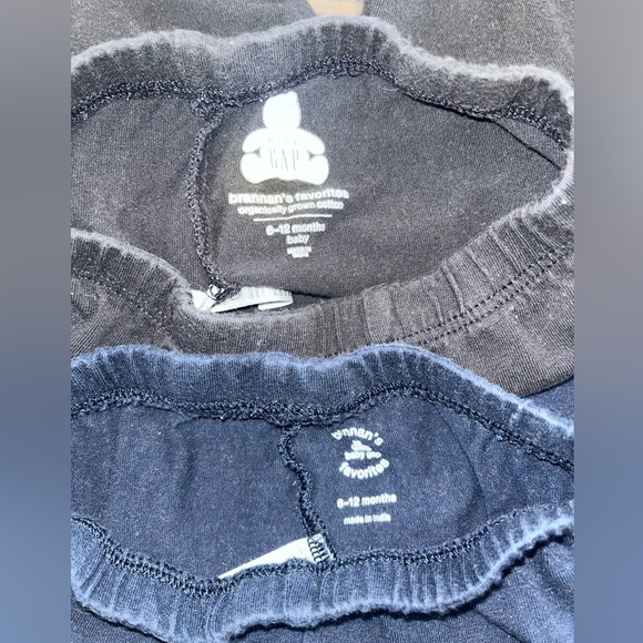 Baby Gap Black and Navy cotton pants - Picture 5 of 5